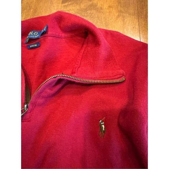 Men’s Polo Ralph Lauren quarter zip sweatshirt size extra large - Picture 2 of 4